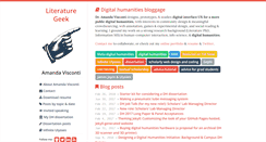 Desktop Screenshot of literaturegeek.com